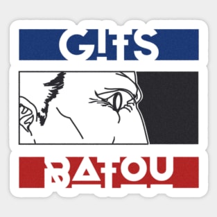GITS - Lithium Flower - Batou Sticker